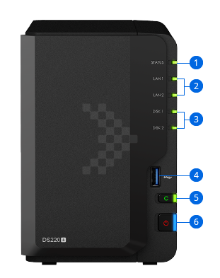 NAS Synology  DS220+