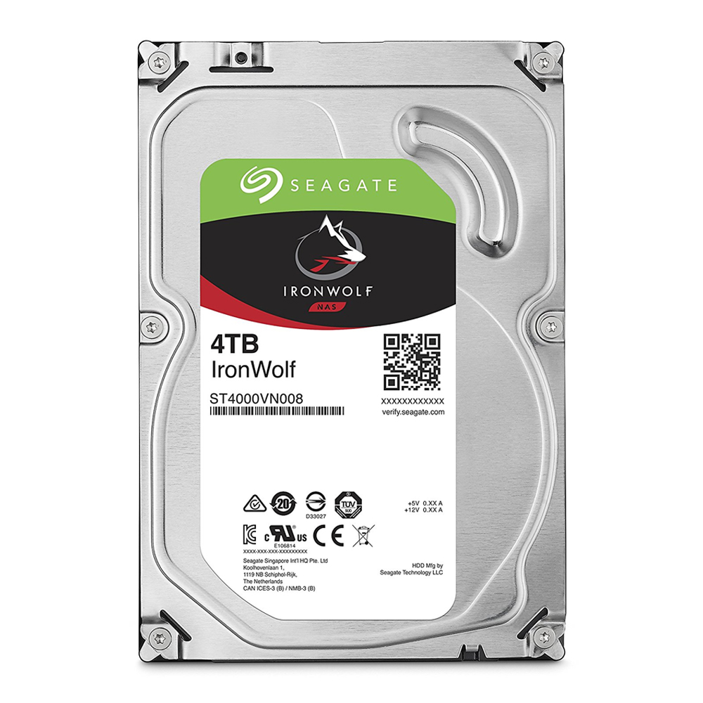 Seagate HDD 3.5″  IronWolf™ 4TB  ST4000VN008