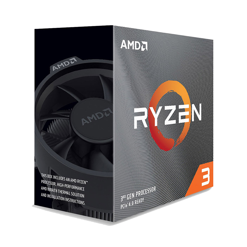 CPU AMD Ryzen 3 3200G (3.6GHz turbo up to 4.0GHz, 4 nhân 4 luồng, 4MB Cache, Radeon Vega 8, 65W) – Socket AMD AM4