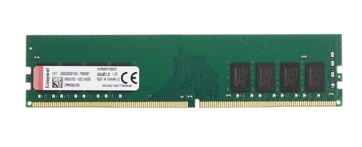 RAM desktop KINGSTON 8GB (1 x 8GB) DDR4 2666MHz (KVR26N19S8/8)