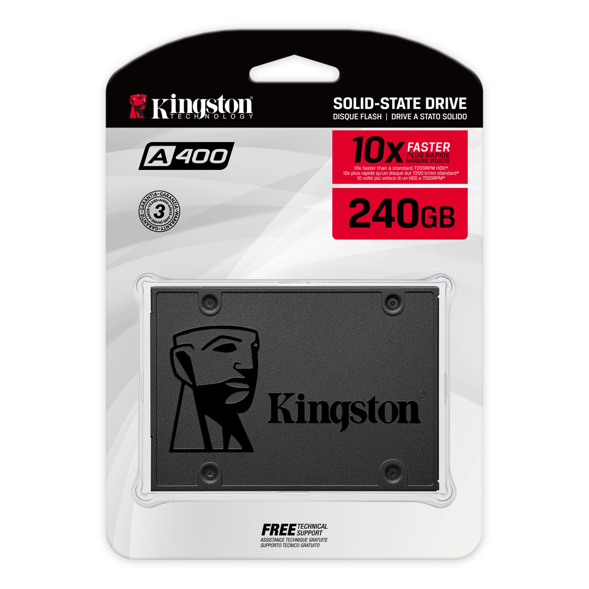 SSD 240GB Kingston A400  SATA3